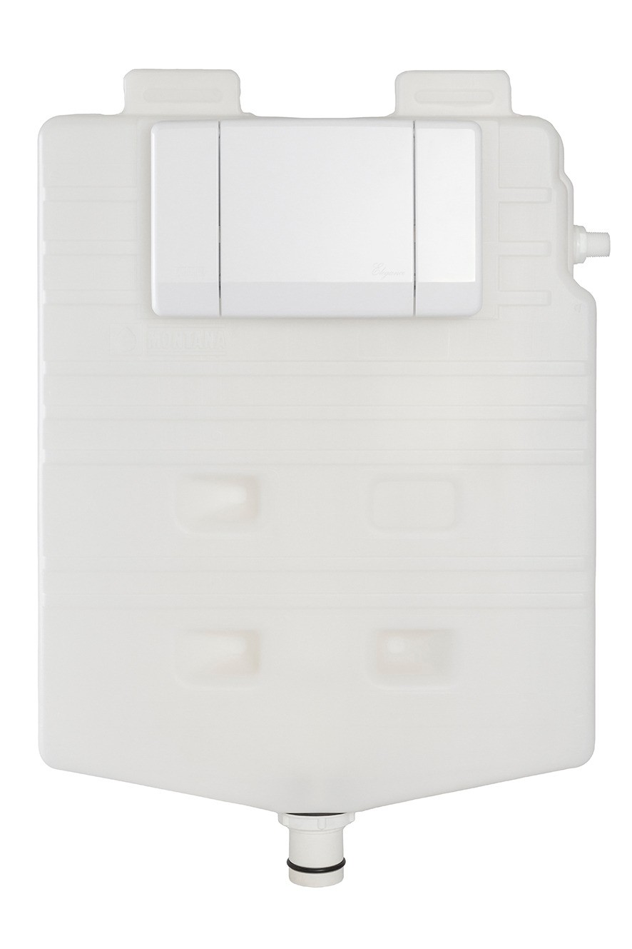 Caixa de Descarga Embutida M9000 Elegance Branco Montana